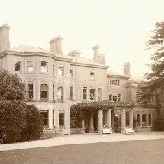 Barford Hill House, Debden Hollow, demolished in the 1950's