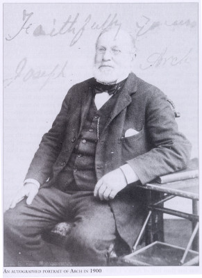 Joseph Arch autographed photograph 1900 | Shakespeare Birthplace Trust Library and Archive