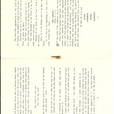 War Memorial unveiling service booklet