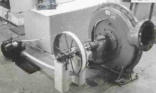 Early twentieth century example of electricity generating equipment installed in an old watermill | https://www.solarnavigator.net/history/batemans_generating_machinery.htm