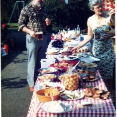 Street party for the wedding of Prince Charles and Lady Diana Spencer 29 July 1981 | Hilary Maynard