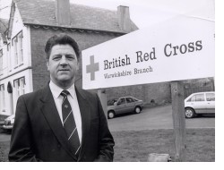 Pete Webb as County Director of Red Cross © Heart of England Newspapers Ltd